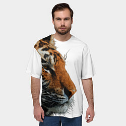 Футболка оверсайз мужская ДУХ ДИКОЙ СИБИРИ, цвет: 3D-принт — фото 2