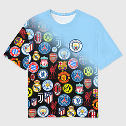 Мужская футболка оверсайз МАНЧЕСТЕР СИТИ MANCHESTER CITY