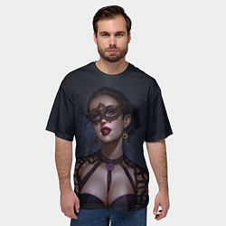 Футболка оверсайз мужская ЙЕННИФЕР ВЕДЬМАК 2, цвет: 3D-принт — фото 2