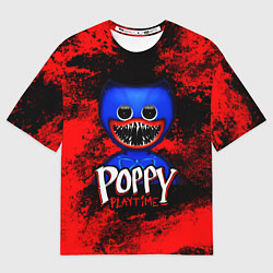 Футболка оверсайз мужская POPPY PLAYTIME ПОППИ ПЛЭЙ ТАЙМ, цвет: 3D-принт