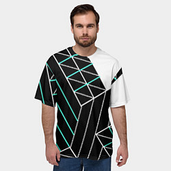 Футболка оверсайз мужская Ретиарий, цвет: 3D-принт — фото 2