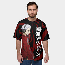 Футболка оверсайз мужская ТАКАШИ МИЦУЯ ТОСВА, цвет: 3D-принт — фото 2