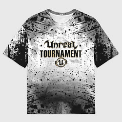 Футболка оверсайз мужская Unreal Tournament Нереальный Турнир, цвет: 3D-принт