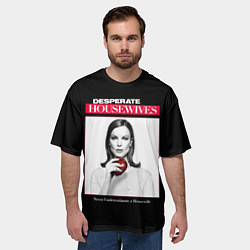 Футболка оверсайз мужская Desperate Housewives Marcia Cross, цвет: 3D-принт — фото 2