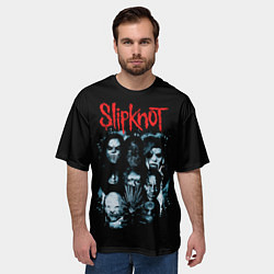 Футболка оверсайз мужская Банда Слипов, цвет: 3D-принт — фото 2