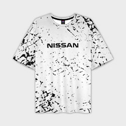 Мужская футболка оверсайз Nissan ниссан