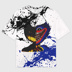 Мужская футболка оверсайз BENDY AND THE INK MACHINE POPPY PLAYTIME