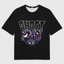 Футболка оверсайз мужская Призрачные покемоны, цвет: 3D-принт