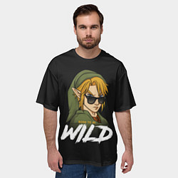 Футболка оверсайз мужская Дикий Линк, цвет: 3D-принт — фото 2