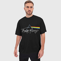 Футболка оверсайз мужская PINK FLOYD - ПИНК ФЛОЙД, цвет: 3D-принт — фото 2