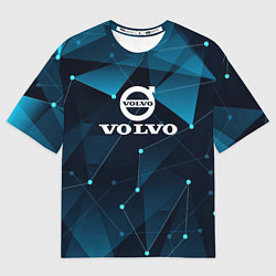 Футболка оверсайз мужская Volvo - Geometry, цвет: 3D-принт