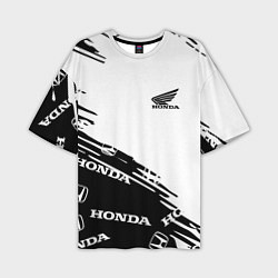Мужская футболка оверсайз Honda sport pattern