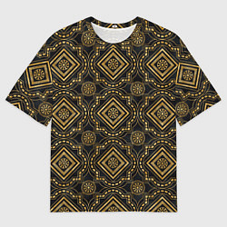 Мужская футболка оверсайз Versace classic pattern