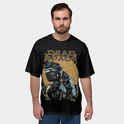 Футболка оверсайз мужская Айзек art, цвет: 3D-принт — фото 2