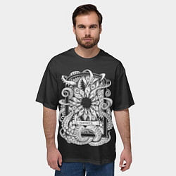 Футболка оверсайз мужская Азатот, цвет: 3D-принт — фото 2