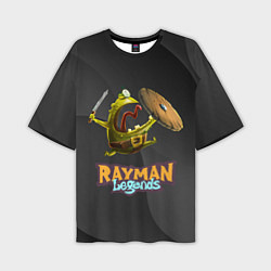 Футболка оверсайз мужская Rayman Legends Black, цвет: 3D-принт