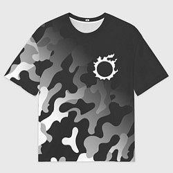 Мужская футболка оверсайз FINAL FANTASY XIV - METEOR