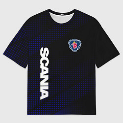 Мужская футболка оверсайз СКАНИЯ SCANIA