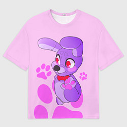 Футболка оверсайз мужская Bonnie the Rabbit UCN, цвет: 3D-принт