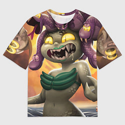 Футболка оверсайз мужская Калла Мария Cuphead, цвет: 3D-принт