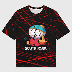 Футболка оверсайз мужская Мультфильм Южный парк Эрик South Park, цвет: 3D-принт