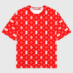 Футболка оверсайз мужская Red Dope Camo Dope Street Market, цвет: 3D-принт