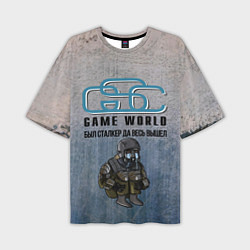 Футболка оверсайз мужская GSC Game World, цвет: 3D-принт
