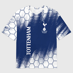 Футболка оверсайз мужская TOTTENHAM HOTSPUR Тоттенхэм, цвет: 3D-принт
