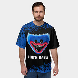 Футболка оверсайз мужская ХАГИ ВАГИ - Краска, цвет: 3D-принт — фото 2