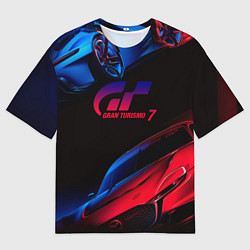 Футболка оверсайз мужская Gran Turismo 7, цвет: 3D-принт