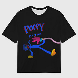 Футболка оверсайз мужская Huggy Wuggymom long legs, цвет: 3D-принт