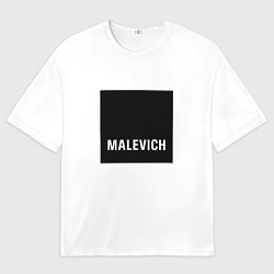 Футболка оверсайз мужская MALEVICH, цвет: 3D-принт