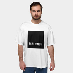 Футболка оверсайз мужская MALEVICH, цвет: 3D-принт — фото 2