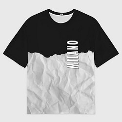 Мужская футболка оверсайз Fashion Texture Milano