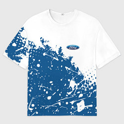 Футболка оверсайз мужская Ford форд, цвет: 3D-принт