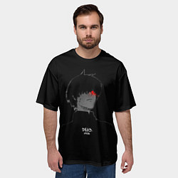 Футболка оверсайз мужская True Dead Inside, цвет: 3D-принт — фото 2