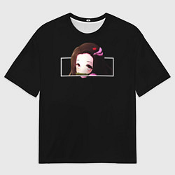 Футболка оверсайз мужская НЕЗУКО, цвет: 3D-принт