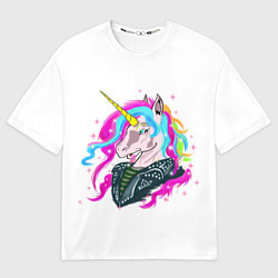 Футболка оверсайз мужская Uni cool Corn, цвет: 3D-принт