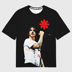 Футболка оверсайз мужская Red Hot Chili Peppers RHCP, цвет: 3D-принт