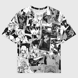 Мужская футболка оверсайз Убийца Акамэ pattern