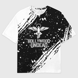 Футболка оверсайз мужская Hollywood undead, цвет: 3D-принт
