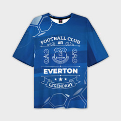 Футболка оверсайз мужская Everton, цвет: 3D-принт