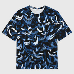Футболка оверсайз мужская Drain monsters, цвет: 3D-принт