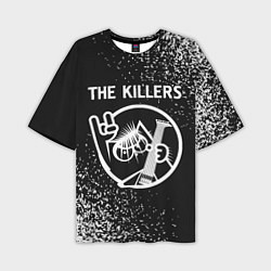 Футболка оверсайз мужская The Killers - КОТ - Краска, цвет: 3D-принт