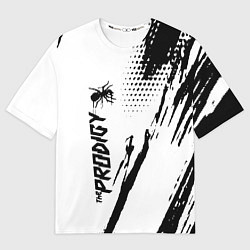 Мужская футболка оверсайз The prodigy - логотип