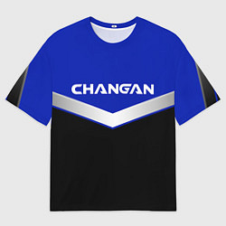 Футболка оверсайз мужская ЧАНГАН - CHANGAN - ФОРМА, цвет: 3D-принт