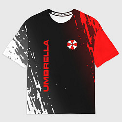 Футболка оверсайз мужская Resident evil амбрелла, цвет: 3D-принт