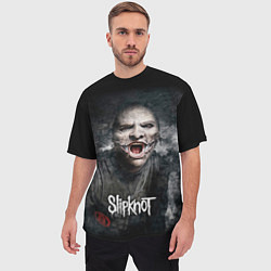 Футболка оверсайз мужская Slipknot - The Gray Chapter - Corey Taylor, цвет: 3D-принт — фото 2