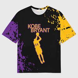 Футболка оверсайз мужская Kobe Bryant Баскетболист 24, цвет: 3D-принт