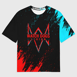 Футболка оверсайз мужская Watch Dogs 2 watch dogs: legion, цвет: 3D-принт